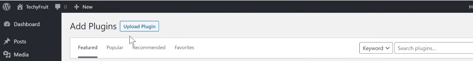 Add Plugin Window - WooCommerce Sales Report Email